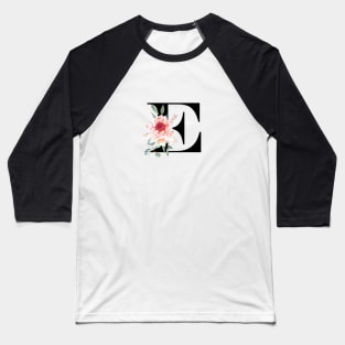 LETTER MONOGRAM E Baseball T-Shirt